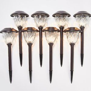 Other - 8-Piece Color on Demand Solar Pathway Light Set Other - 8-Piece Color on Demand Solar Pathway Light Set